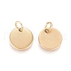 Ion Plating(IP) 304 Stainless Steel Charms EJEW-L238-03C-G-2