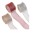   3Pcs 3 Colors Nylon Mesh Ribbon for Bowknot Making ORIB-PH0001-01-7