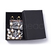 Natural Cultured Freshwater Pearl Dangle Earrings EJEW-JE03827-01-6