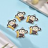 Alloy Enamel Pendants EA5857Y-8-4