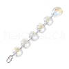 Christmas Glass Octagon Beads Hanging Suncatchers HJEW-JM02269-5
