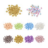 Beadthoven 7790Pcs Flat Round Handmade Polymer Clay Beads CLAY-BT0001-01-1