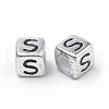 Plated Acrylic Beads PB43C9308-S-2