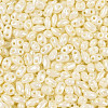 Opaque Colours Luster Glass Seed Beads SEED-T006-02K-2