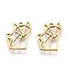 201 Stainless Steel Pendants STAS-N091-162LG-1