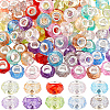 SOFPLATE 120Pcs Resin European Beads FIND-SP0002-05F-1