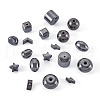 Craftdady 135Pcs 9 Styles Non-magnetic Synthetic Hematite Beads G-CD0001-12-14