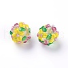 Handmade Bumpy Lampwork Beads LAMP-E021-07J-1