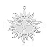 Non-Tarnish 201 Stainless Steel Pendants STAS-S105-LA725-1-1