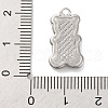 304 Stainless Steel Pendants X-STAS-M072-02P-3