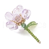 Transparent Glass Pendants PALLOY-MZ00732-05-3