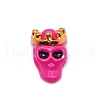 Alloy Skull with Crown Cabochons MRMJ-WH0078-05A-1