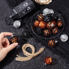 SUNNYCLUE 24Pcs 4 Colors Foam Scale Ball with Cord Pendant Decorations DIY-SC0026-74-3