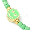 5Pcs 5 Colors Glass Seed Beads Beaded Stretch Bracelets Sets BJEW-TA00322-3