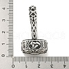 Viking 316 Surgical Stainless Steel Pendants STAS-E212-108AS-3