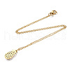 201 Stainless Steel Pendant Necklaces NJEW-T009-JN137-40-2-2