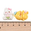 Cartoon Animal Theme Opaque Resin Decoden Cabochons CRES-M033-02-3