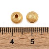 Textured Brass Beads KK-P309-01A-G-3
