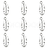304 Stainless Steel Charms STAS-CJC0008-09P-1