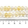 Transparent Crackle Glass Beads Strands CCG-L050-01A-04-4