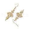 Stainless Steel Dangel Earrings EJEW-JE05771-01-3