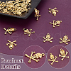   100pcs Tibetan Style Alloy Pendants FIND-PH0023-02AG-4