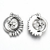 Tibetan Style Alloy Pendants X-TIBE-S323-045AS-RS-2