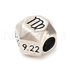 S925 Sterling Silver Beads STER-K183-03AS-06-2