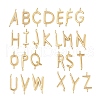 26Pcs 26 Styles 304 Stainless Steel Initial Connector Charms STAS-L022-517G-1