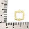 Zinc Alloy Links Connector Charms PALLOY-D311-004F-LG-4