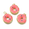 Brass Enamel Pendants KK-U072-04G-1