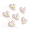2Pcs UV Platings Acrylic Beads PW-WGE885A-08-1