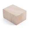 Unfinished Natural Wood Block WOOD-T031-02-3