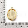 Flower Alloy Enamel Pendants ENAM-K076-07A-G-3