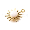 Synthetic Gemstone Pendants STAS-A114-01G-02-2