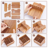 12-Grid Wooden Cell Phone Storage Box CON-WH0094-04A-5