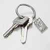 HOBBIESAY 5Pcs 5 Styles Zinc Alloy Pendants Keychians FIND-HY0004-10-5