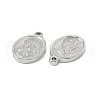 Non-Tarnish 201 Stainless Steel Pendants STAS-J401-VC624-3