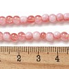 Crackle Glass Beads Strands X1-GLAA-U001-4mm-13-4