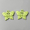 Baking Painted Alloy Pendants FIND-TAC0011-82A-2