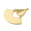 Rack Plating Brass Pendants KK-G488-07G-2