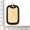 Ion Plating(IP) 304 Stainless Steel Big Pendants STAS-R225-07A-G-3