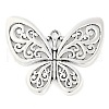 Tibetan Style Alloy Filigree Butterfly Pendants TIBEP-S282-AS-LF-1