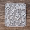 Pendant Silicone Molds AJEW-S041-03C-4