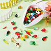 Handmade Lampwork Beads and Pendants LAMP-TA0002-03-28