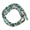 Natural African Turquoise(Jasper) Beads Strands G-B129-A20-01-3