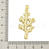 Rack Plating Brass Pave Cubic Zirconia Pendants KK-U029-11G-04-3