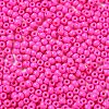 Baking Paint Glass Seed Beads SEED-H002-I-A529-3