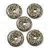 Natural Dalmatian Jasper Pendants G-P532-01A-25-1