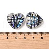 Transparent Glass Enamel Beads GLAA-S388-01C-3